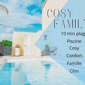 Cosyfamily Piscine -Wifi- Neuf-Famille -15Min Plage - Top Pros Servicesconciergerie Perols Exterior photo